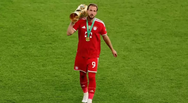 هاري كين يتوج بجائزة الحذاء الذهبي 2026