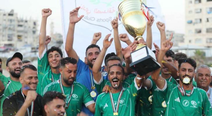 الصداقة يتوج بلقب البطولة الشاطئية السابعة