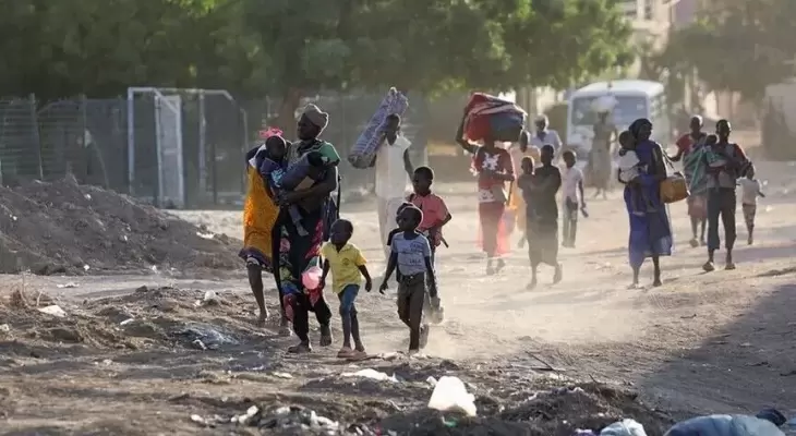 النزوح في السودان