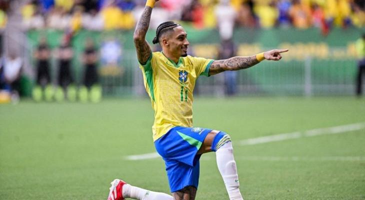 المنتخب البرازيلي يعلن إصابة رافينيا