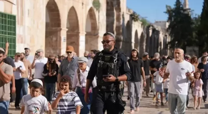 اقتحامات المسجد الأقصى.