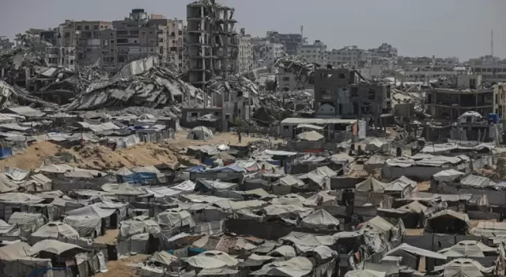خيام الغزيين