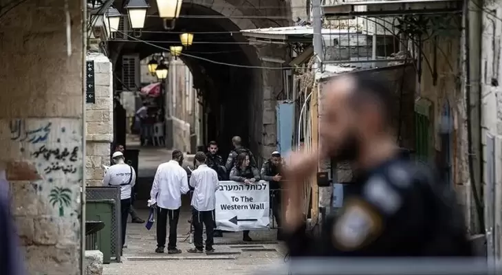 مستوطنون بالقدس اعتداء