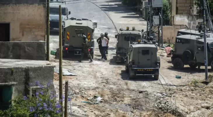 اعتقال فلسطيني بعد محاصرة منزله.webp