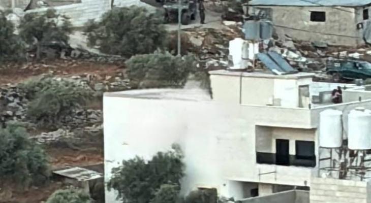 مداهمة منزل في قرية أبو فلاح
