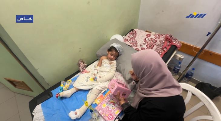 مريم تُصارع جراح الحروق ويتم الاستشهاد في غزة المحاصرة