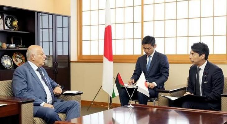 الرجوب يدعو اليابان للاعتراف بدولة فلسطين