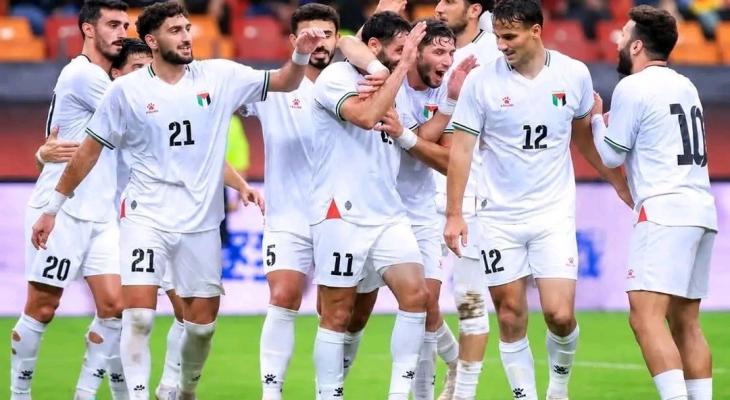 منتخب فلسطين يتقدم عالميًا في تصنيف فيفا الجديد