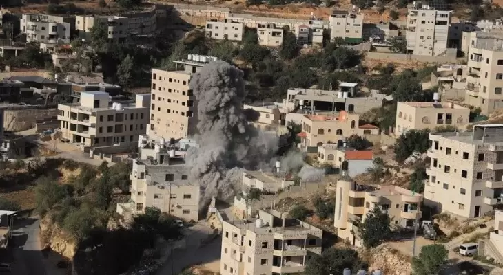 تفجير منزل الجعبة