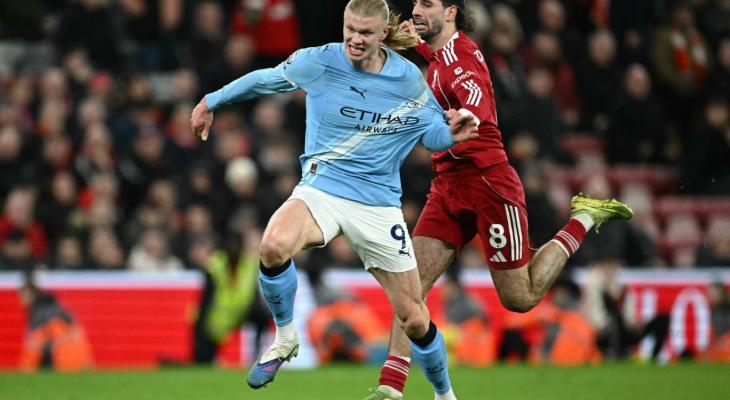 بث مباشر مانشستر سيتي ضد ليفربول في الدوري الإنجليزي