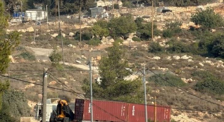 بؤرة استيطانية في جبل الراس برام الله