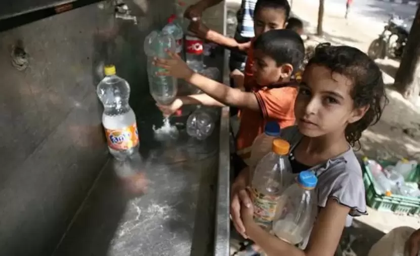 أكثر من 75% من سكان غزة يعانون انعدامًا حادًا بالأمن المائي