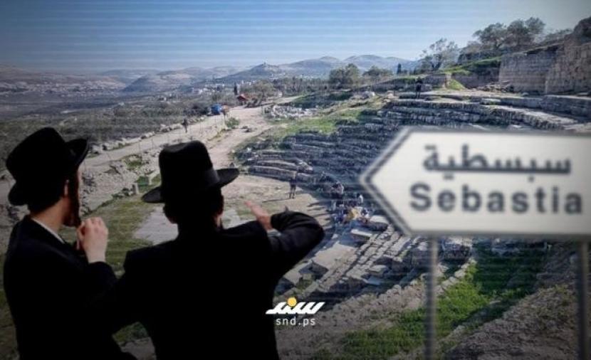 نابلس.. عشرات المستوطنين يقتحمون سبسطية