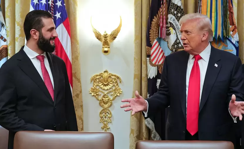 الشرع يبحث هاتفيا مع ترامب رفع بقية العقوبات على سوريا
