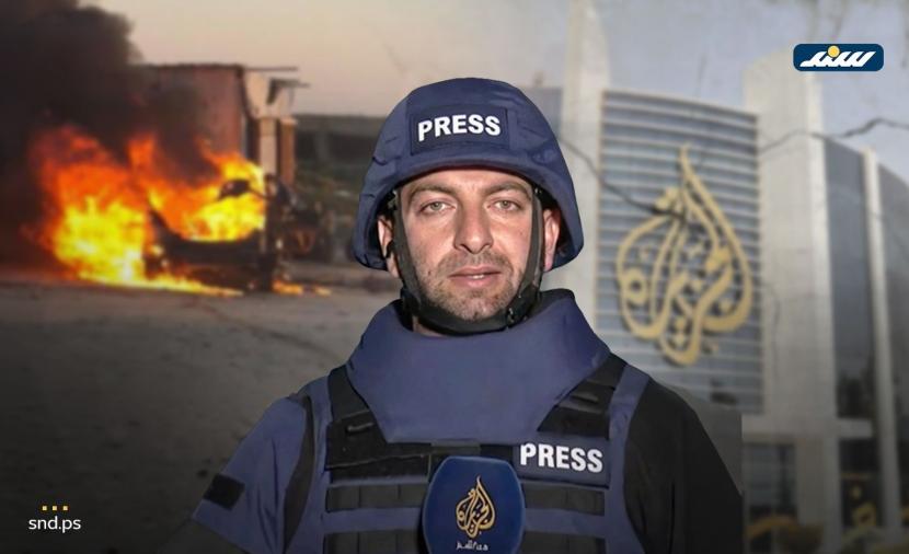 تشييع جثمان الصحفي محمد وشاح في غزة