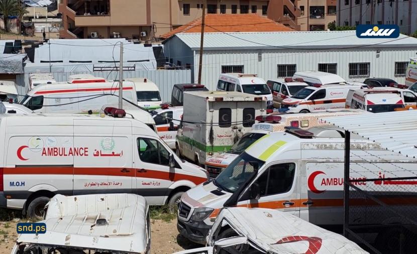 نقص قطع الغيار يشلّ الإسعاف والمواصلات في غزة