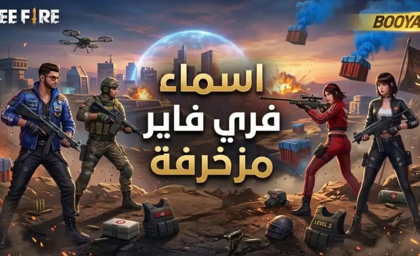 أسماء فري فاير فخمة 2026