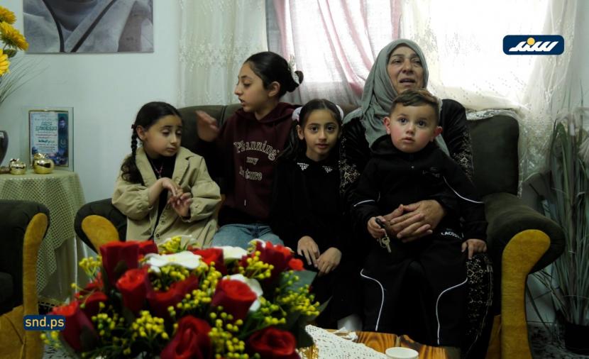 دعاء البطاط.. الاحتلال يحرم 5 أطفال من دفء الأم