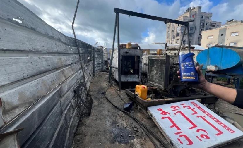 تحذير من تداعيات منع إدخال الزيوت الصناعية لغزة