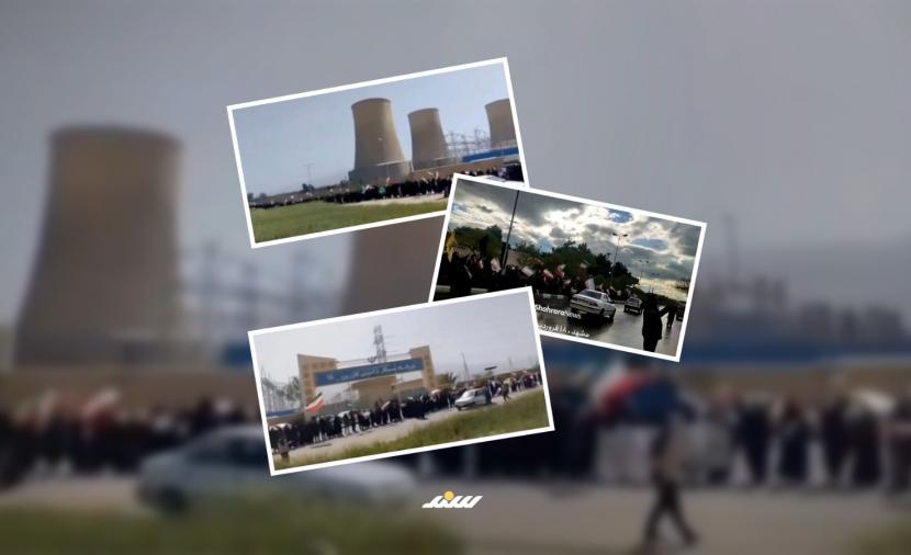 إيران تتحدّى التهديد الأمريكي.. جموع بشرية حول منشآت الطاقة