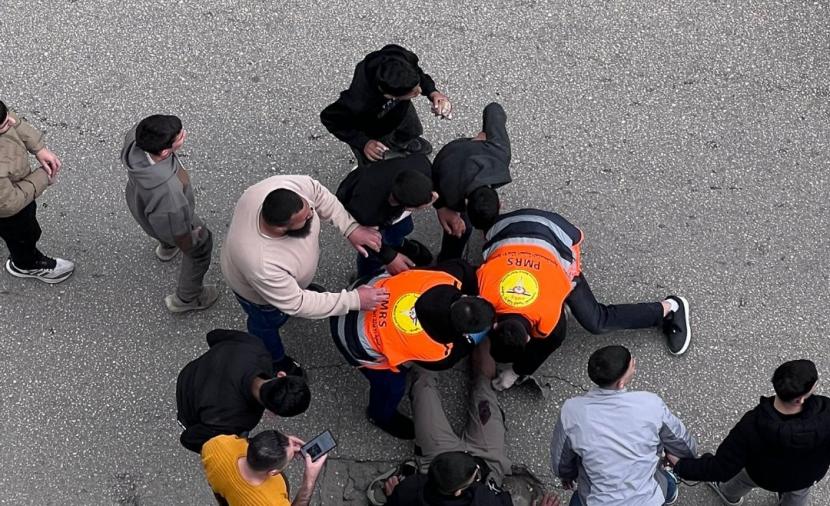 إصابتان برصاص الاحتلال في نابلس