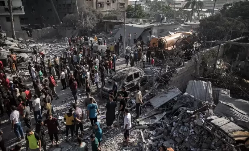 الأمم المتحدة: حصار 2.1 مليون شخص في نصف مساحة غزة
