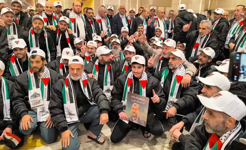 تركيا تستقبل الدفعة الـ 9 من محرري "طوفان الأحرار"