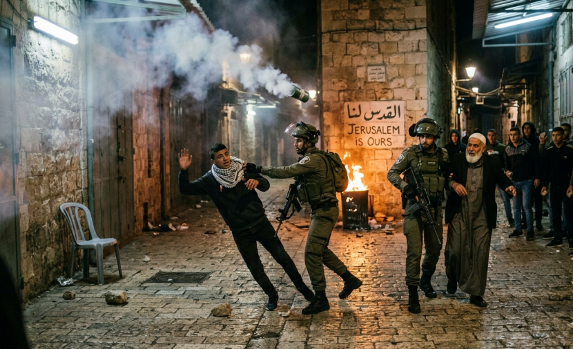 شهيد و49 جريحا إلى جانب 138 حالة اعتقال في القدس خلال نيسان