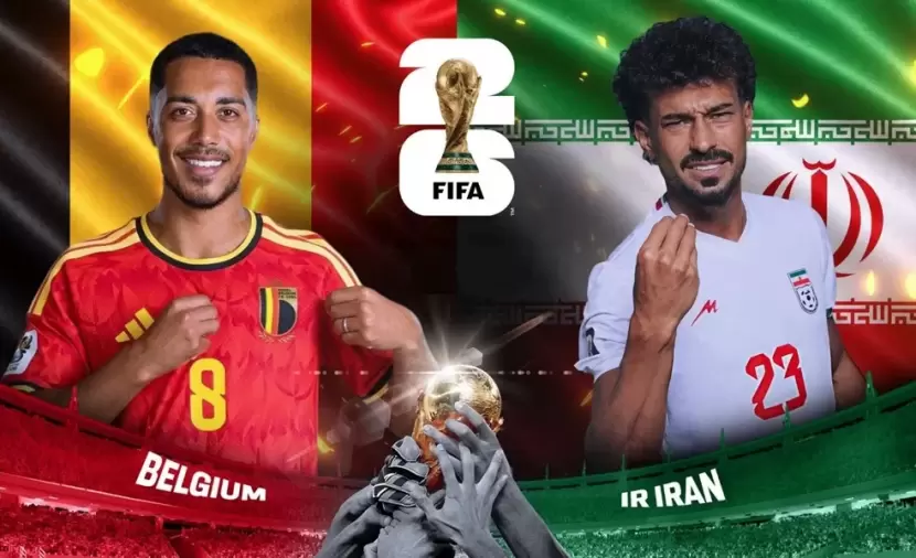 بث مباشر بلجيكا ضد إيران في كأس العالم 2026