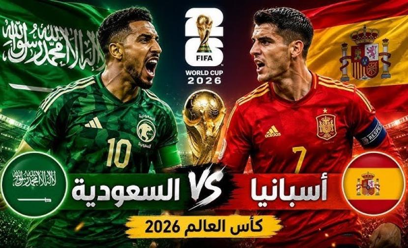 تشكيلة إسبانيا والسعودية المتوقعة أمام السعودية في كأس العالم 2026