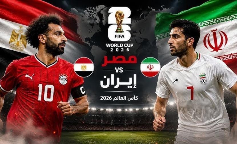 موعد مباراة مصر وإيران في كأس العالم والقنوات الناقلة