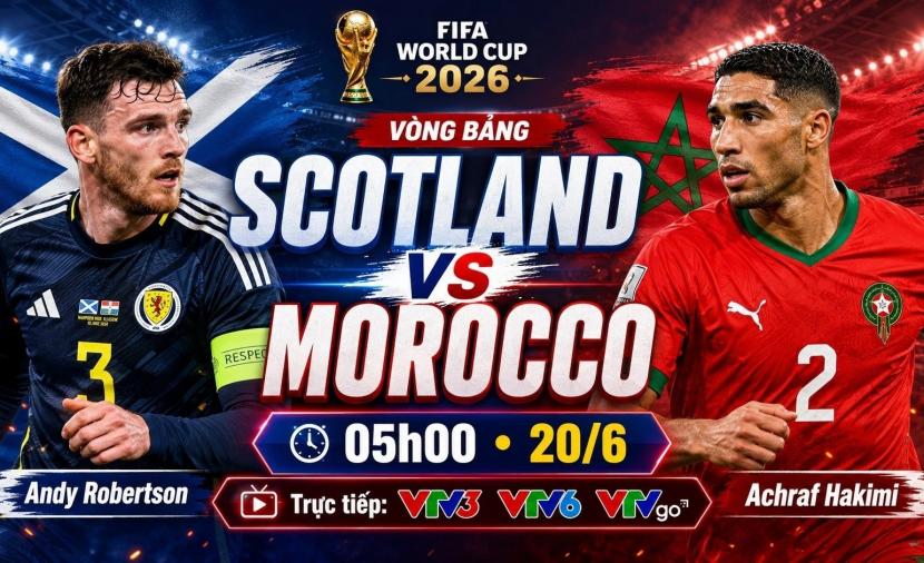 بث مباشر المغرب وأسكتلندا في كأس العالم 2026