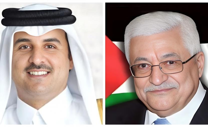 الرئيس يصل قطر للتعزية بوفاة الشيخ حمد بن خليفة