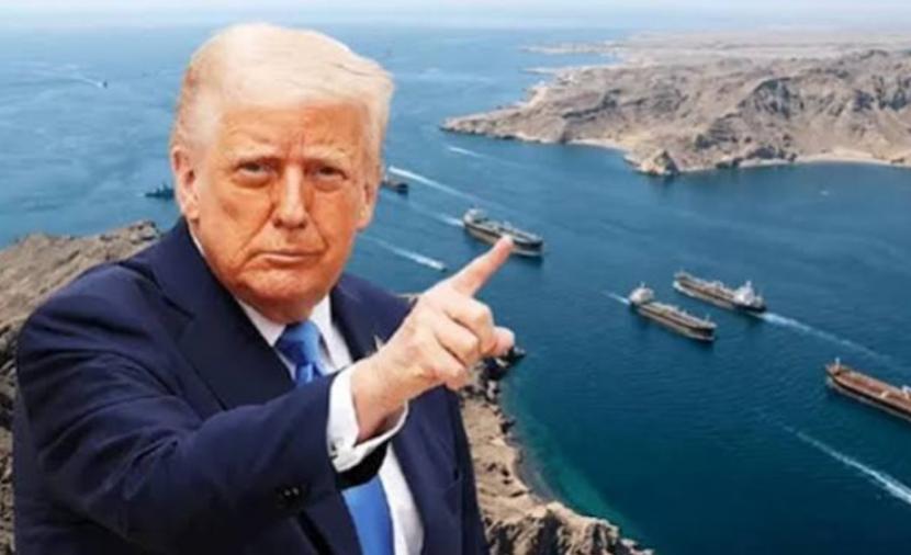 ترامب: استهداف السفن بهرمز سيقابل بقصف منشأة طاقة أو جسر