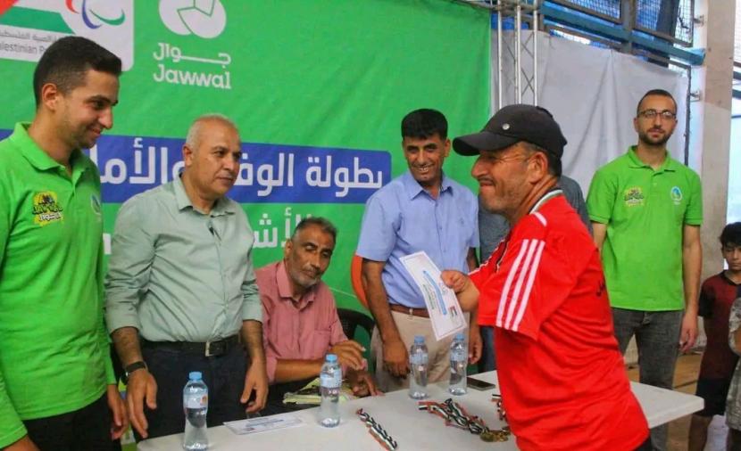 اختتام بطولة الوفاء والأمل لكرة الطاولة في غزة
