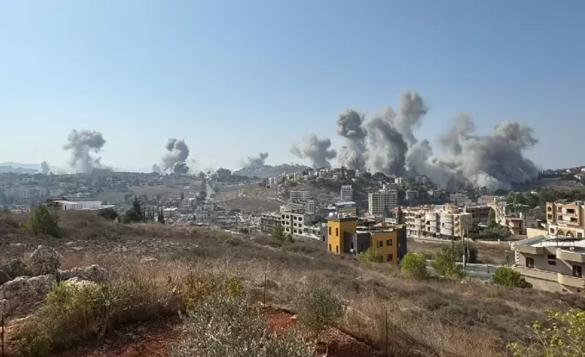 قصف مدفعي وتفجيرات إسرائيلية جنوب لبنان