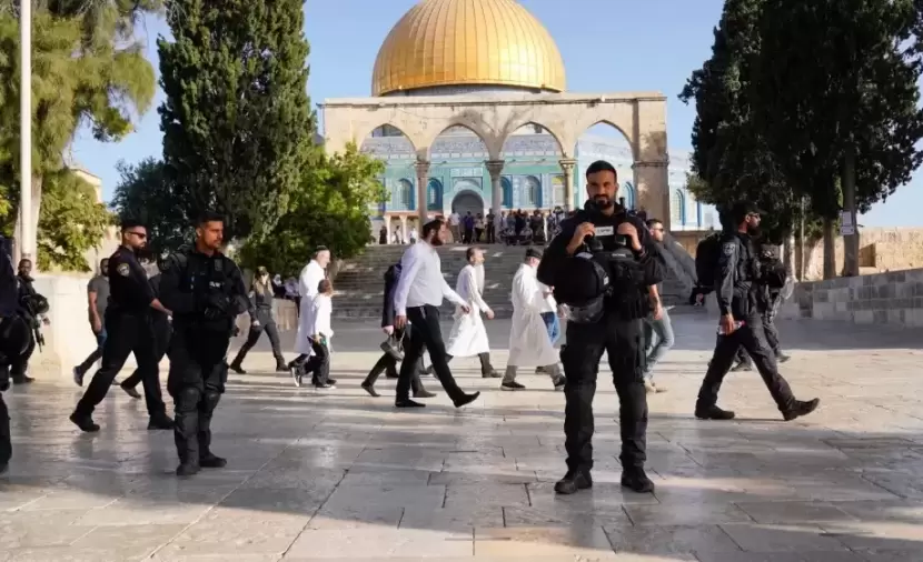143 مستوطنا يقتحمون المسجد الأقصى