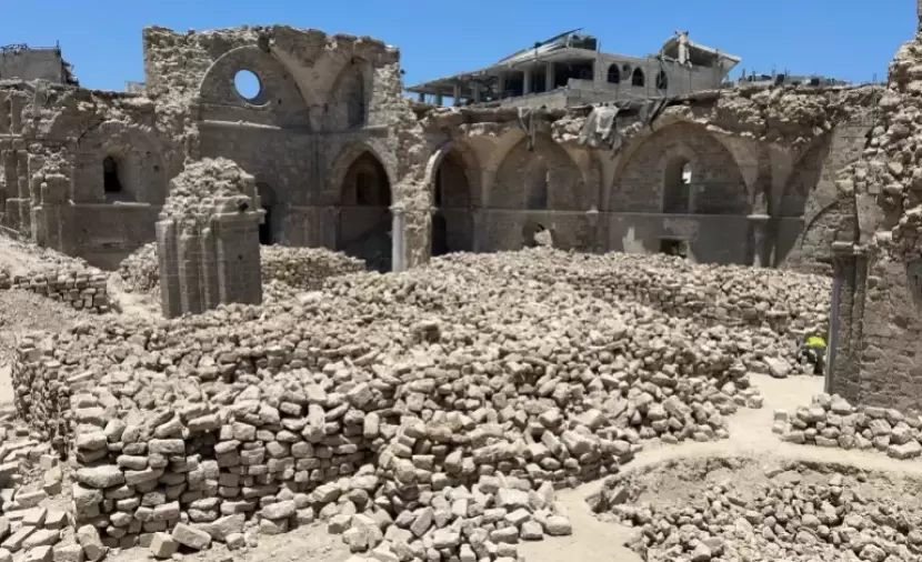 غزة: 220 موقعًا أثريًا مدمرًا و20 ألف قطعة تاريخية مفقودة
