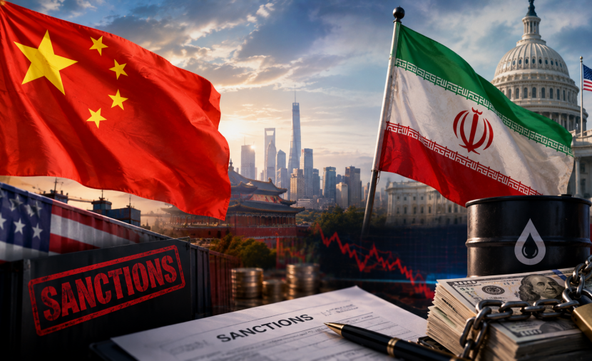 الصين تُعارض العقوبات الأمريكية على إيران
