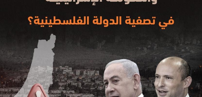 كيف تتماهى المعارضة والحكومة الإسرائيلية في تصفية الدولة الفلسطينية؟