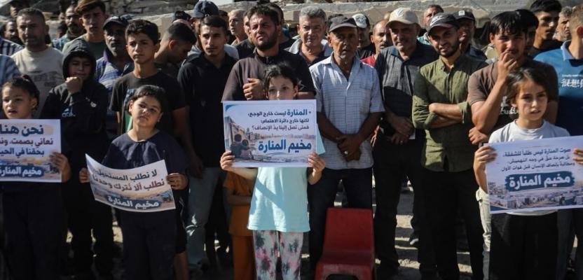 غزة.. مطالبات بحماية 900 عائلة قبل حلول الشتاء