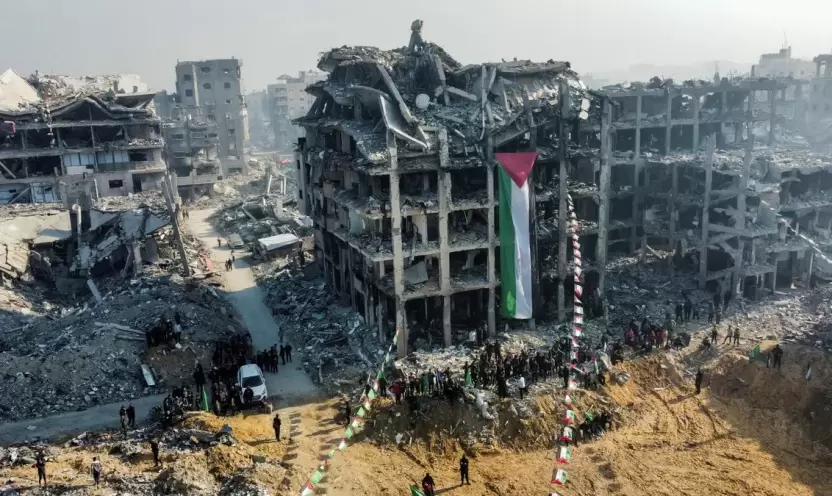 علم فلسطين في غزة.webp