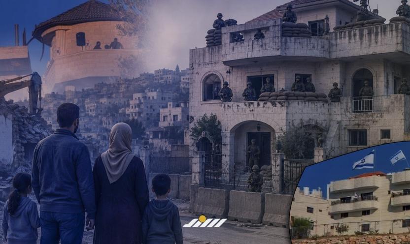 تحويل منازل المواطنين لثنكات عسكرية