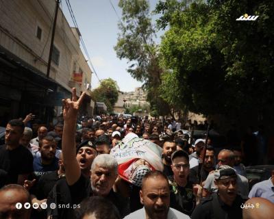تشييع الشهيد أشرف محمد إبراهيم بمدينة جنين (2).jpg