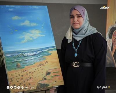 حكاية لاجىء.. معرض فني يطرح قضية اللاجئين الفلسطينيين (5).jpg