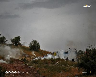 مواجهات بين اللبنانيين وقوات الاحتلال الإسرائيلي على الحدود (2).jpg