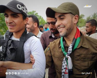 الاحتلال يفرج عن الأسير يسري المصري من دير البلح بعد 20 عاما في السجون الاسرائيلية (4).jpg
