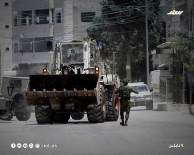 جانب من اقتحام الاحتلال عوريف جنوب نابلس (8).jpg