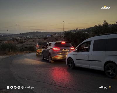 الاحتلال يواصل حصار قرية برقة شرق رام الله (4).jpg