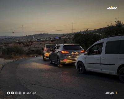 الاحتلال يواصل حصار قرية برقة شرق رام الله (5).jpg